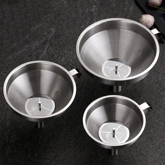 funnel set top view