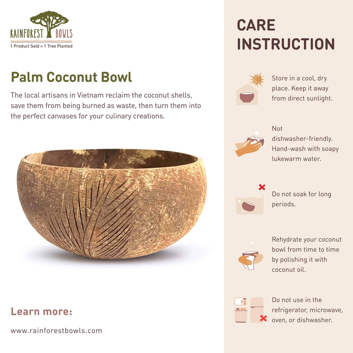 Palm Coconut Bowl