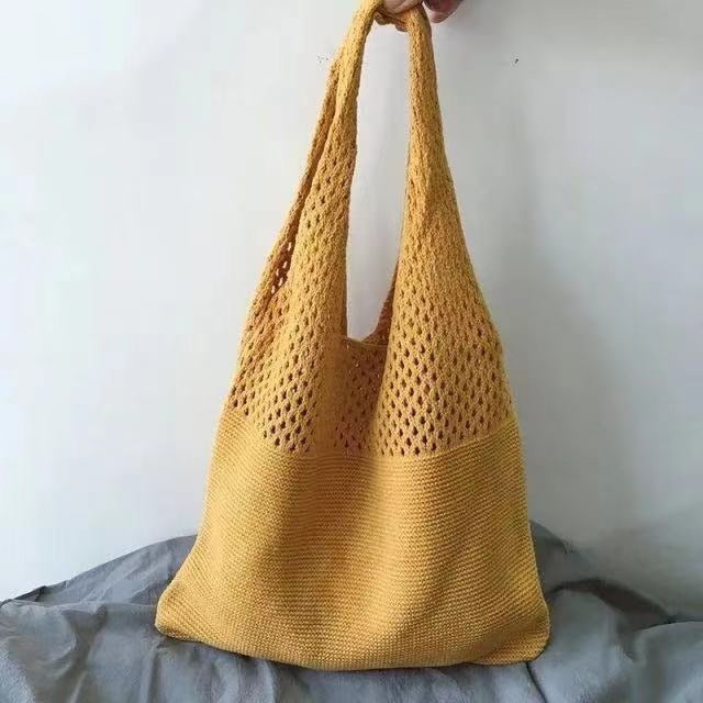 Knitted Boho Shoulder Bag