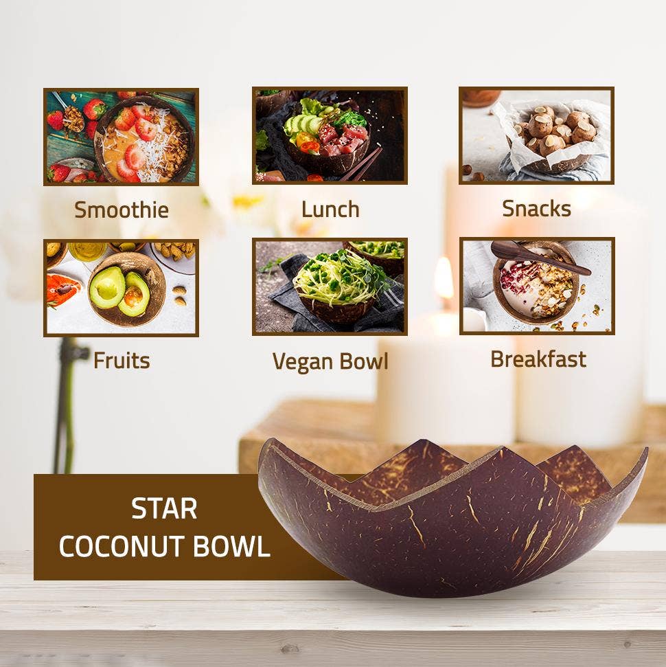 Star Coconut Bowl