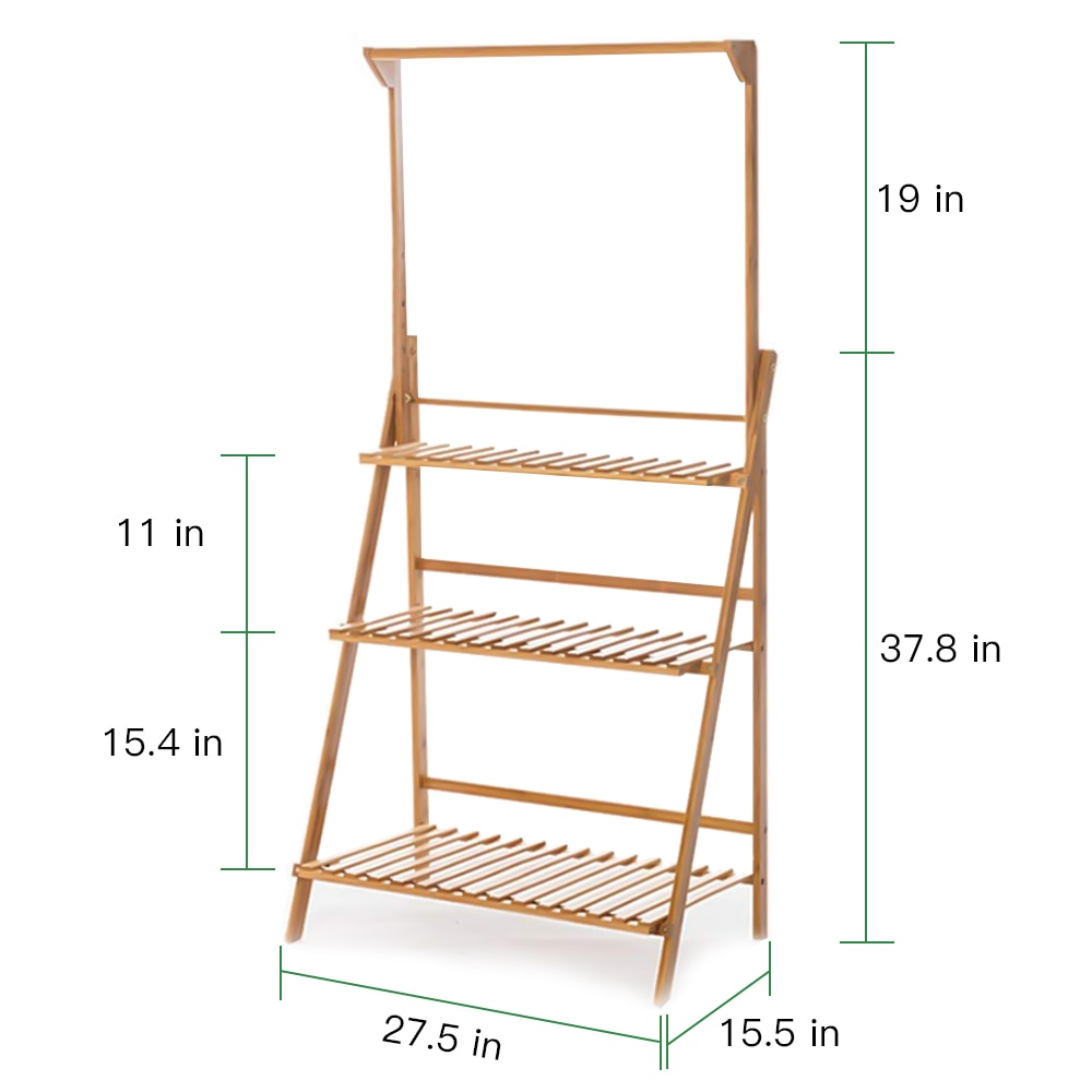 size of bamboo stand