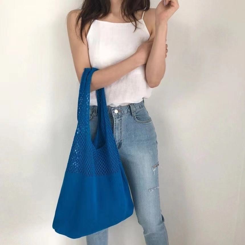 navy blue boho bag