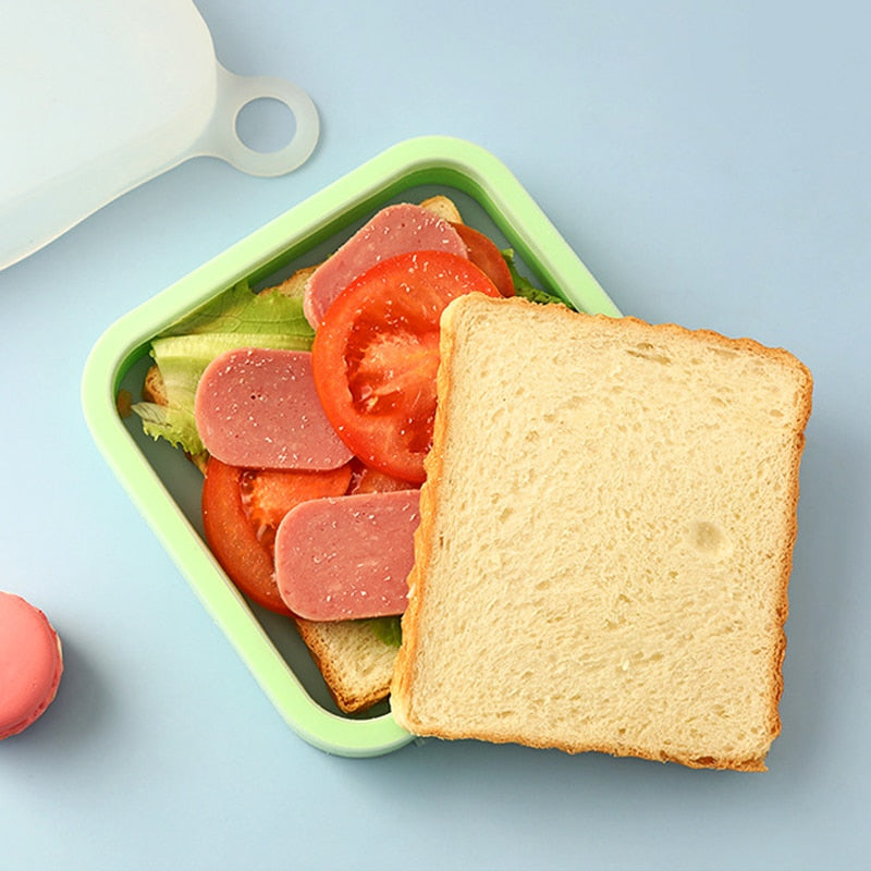 Sandwich in sandwich lunch box