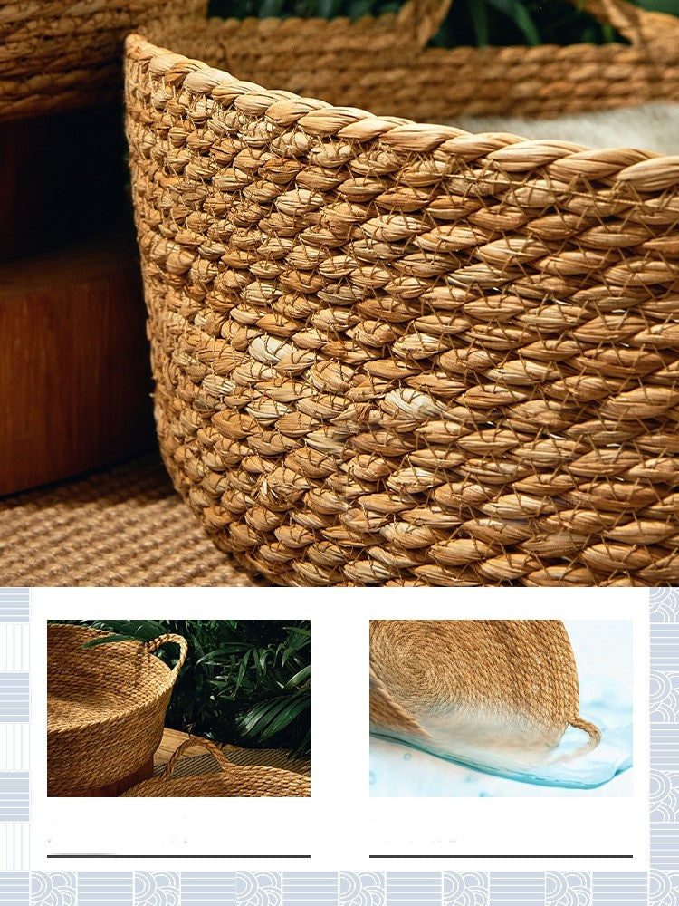 close up of rattan weave